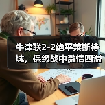 牛津联2-2绝平莱斯特城，保级战中激情四溢的平局-图2